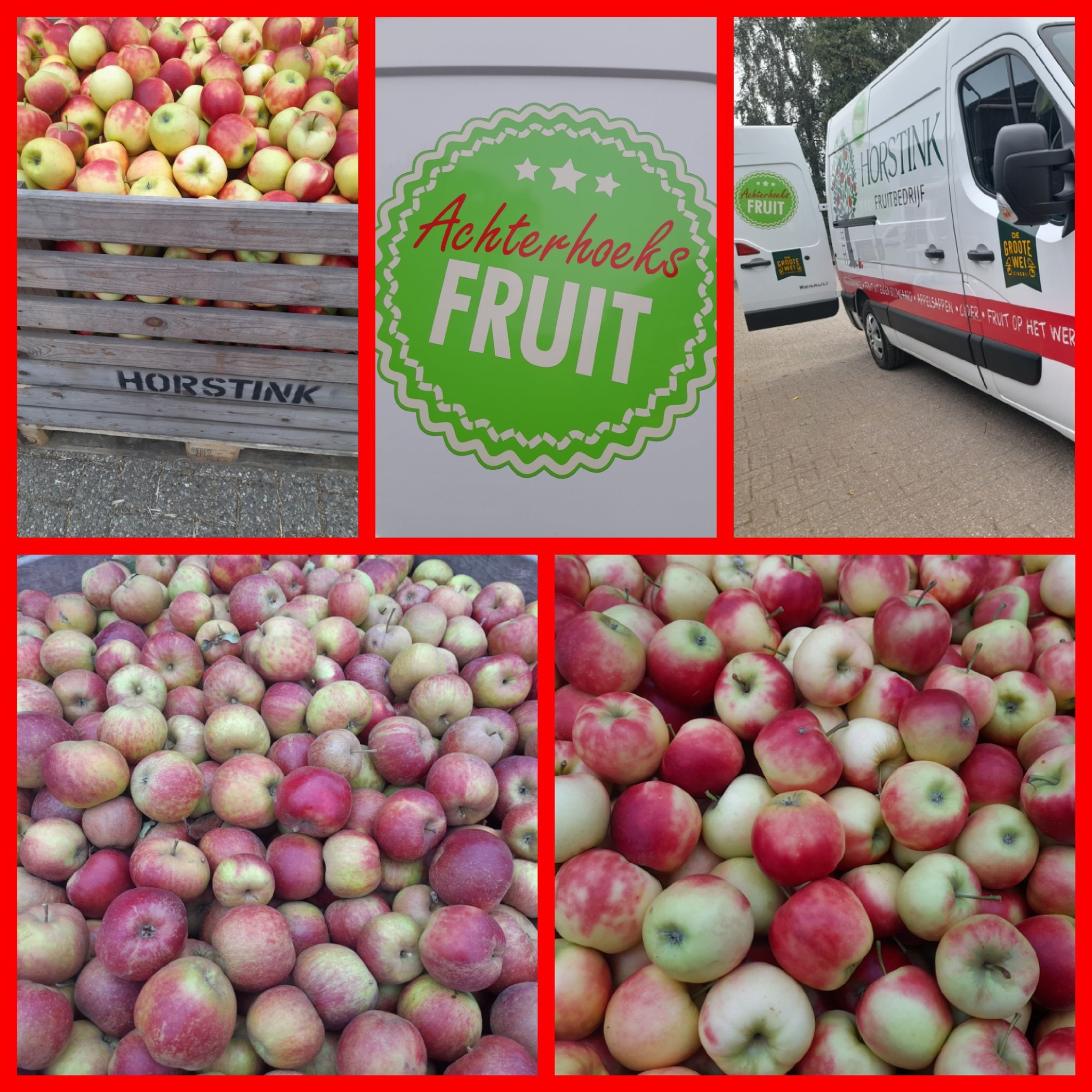 Achterhoeks fruit van Fruitbedrijf Horsting nu ook bij Boerderijwinkel Lensink in Aalten.